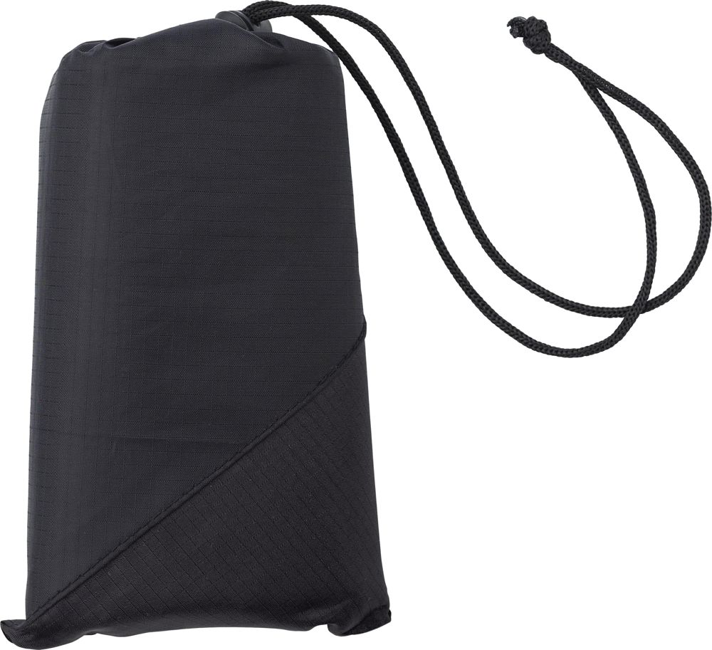 Faltbare Decke aus Polyester Amal - Schwarz