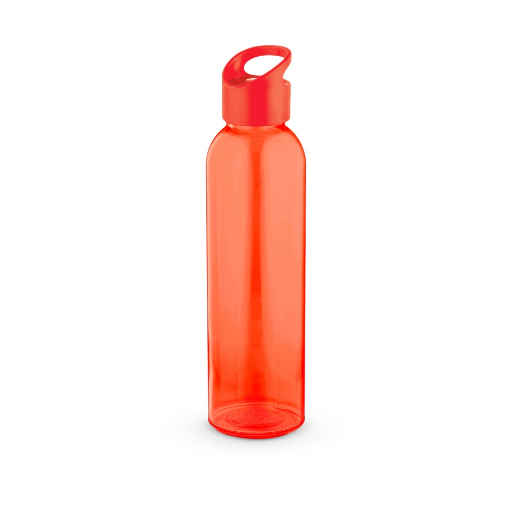 PORTIS GLASS. Glasflasche mit PP-Verschluss 500 ml - Rot