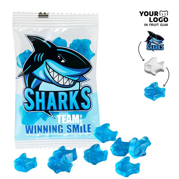 Fruchtgummi INDIVIDUELL 15 g, VEGAN, komp.