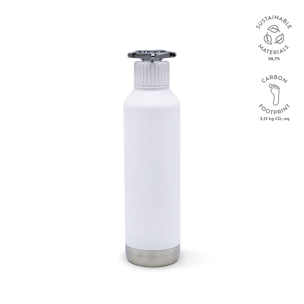 Spiglo Trinkflasche recy. Edelstahl 780 ml - Silber