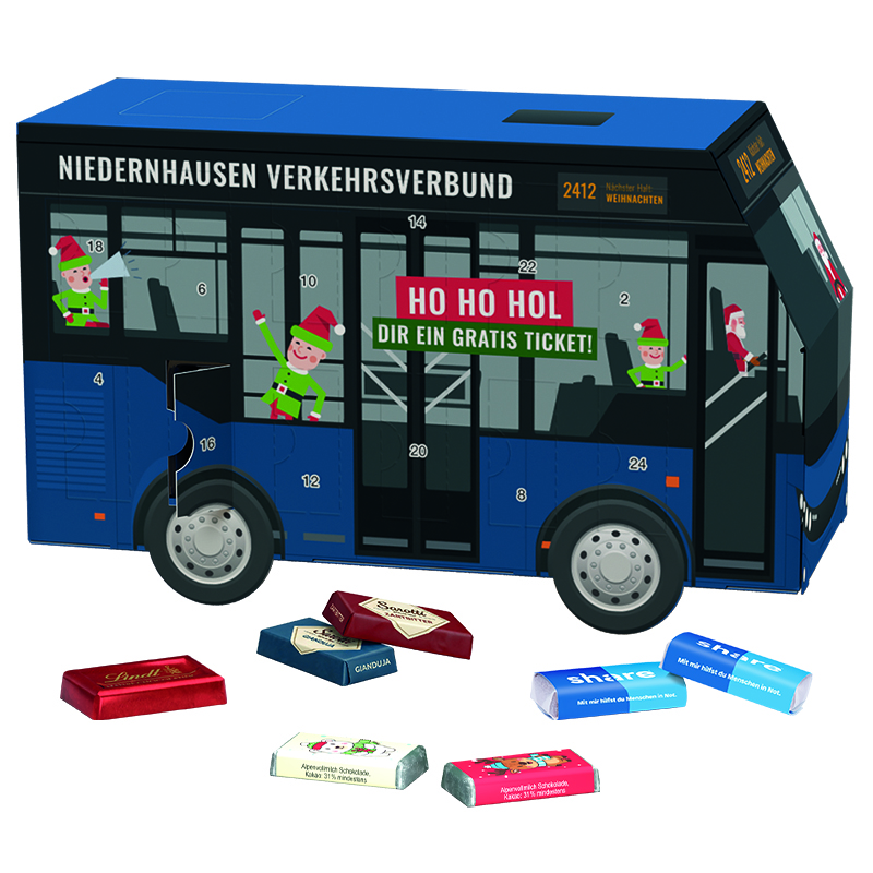 Adventskalender Bus