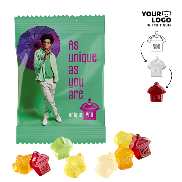 Fruchtgummi INDIVIDUELL 10 g, VEGAN