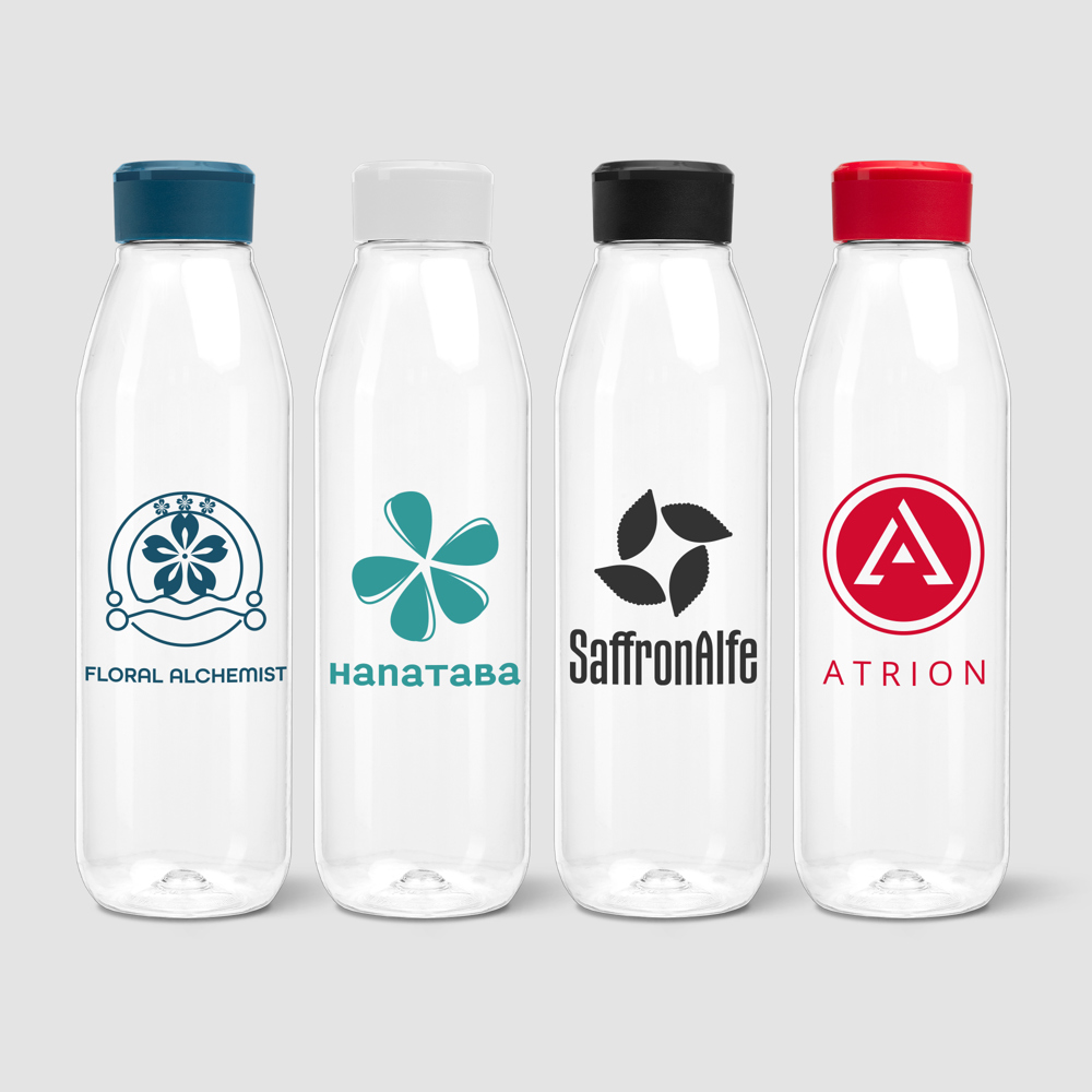 Salo Tritan Renew Trinkflasche mit farbigem Verschluss  - 740 ml