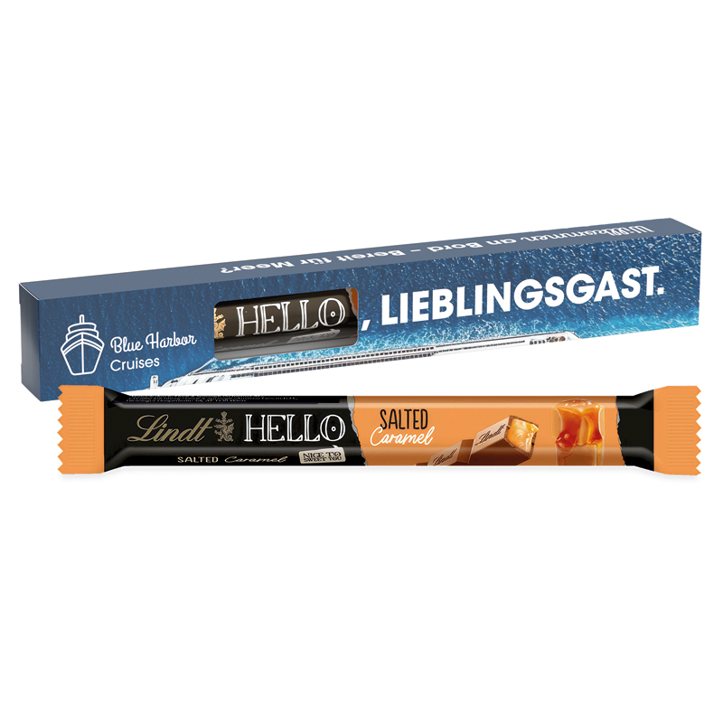 Promotion Stick Lindt HELLO Salted Caramel