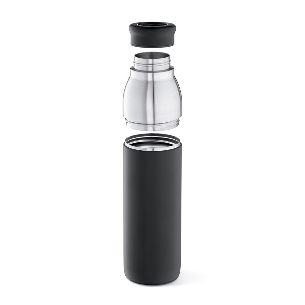 Colorado Trinkflasche recy. Edelstahl 760 ml  - Schwarz
