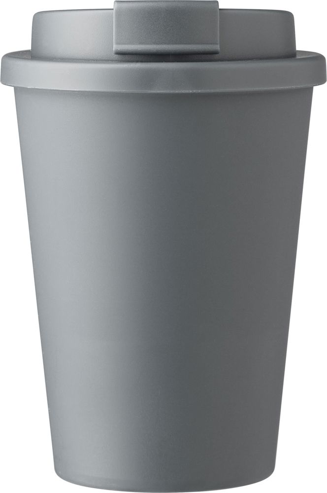 Doppelwandiger Becher Gabriela | 350 ml - Grau