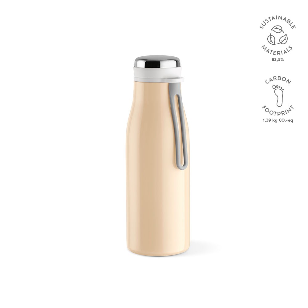 Arkansas 350 Trinkflasche recy. Edelstahl 400 ml - Champagne