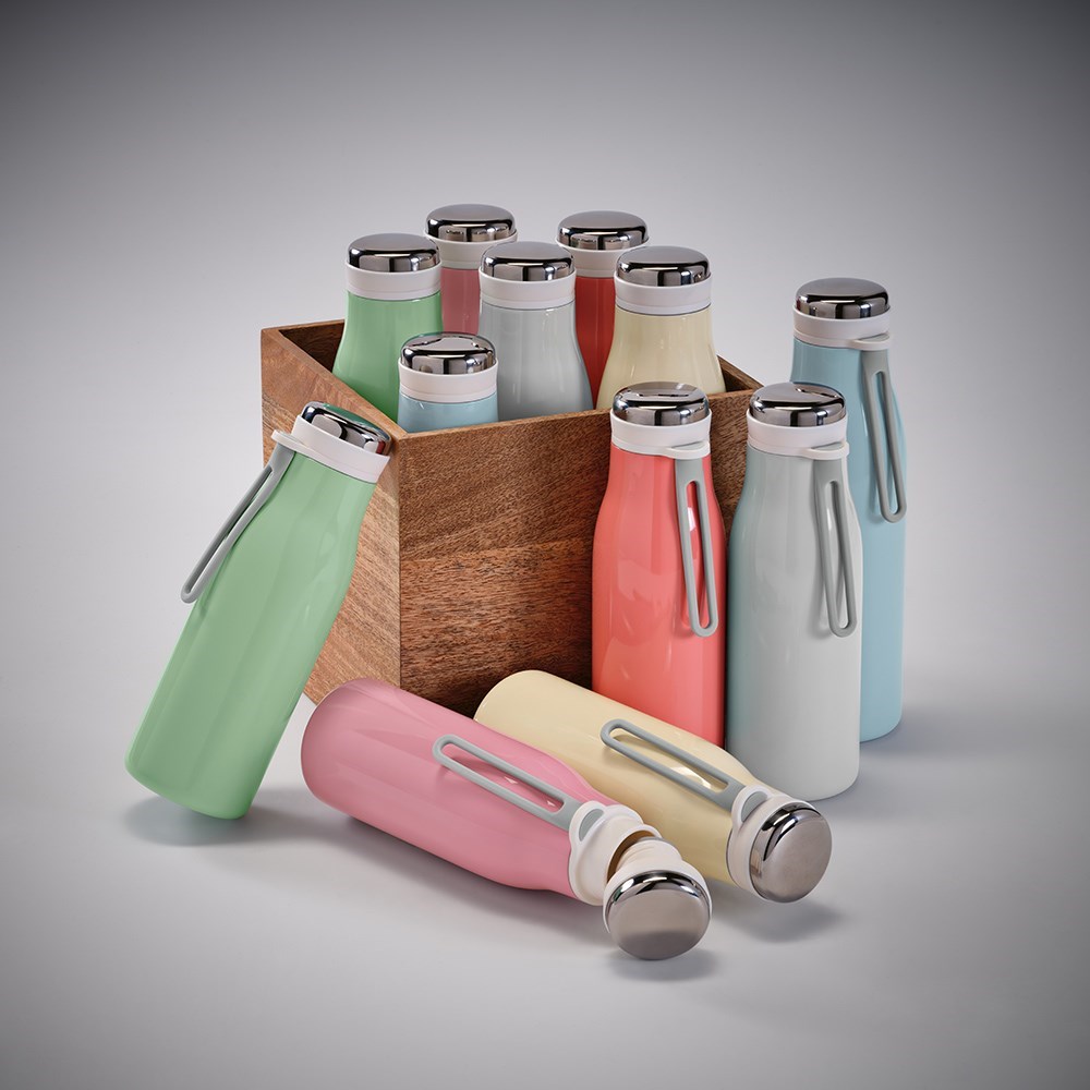 Arkansas 350 Trinkflasche recy. Edelstahl 400 ml